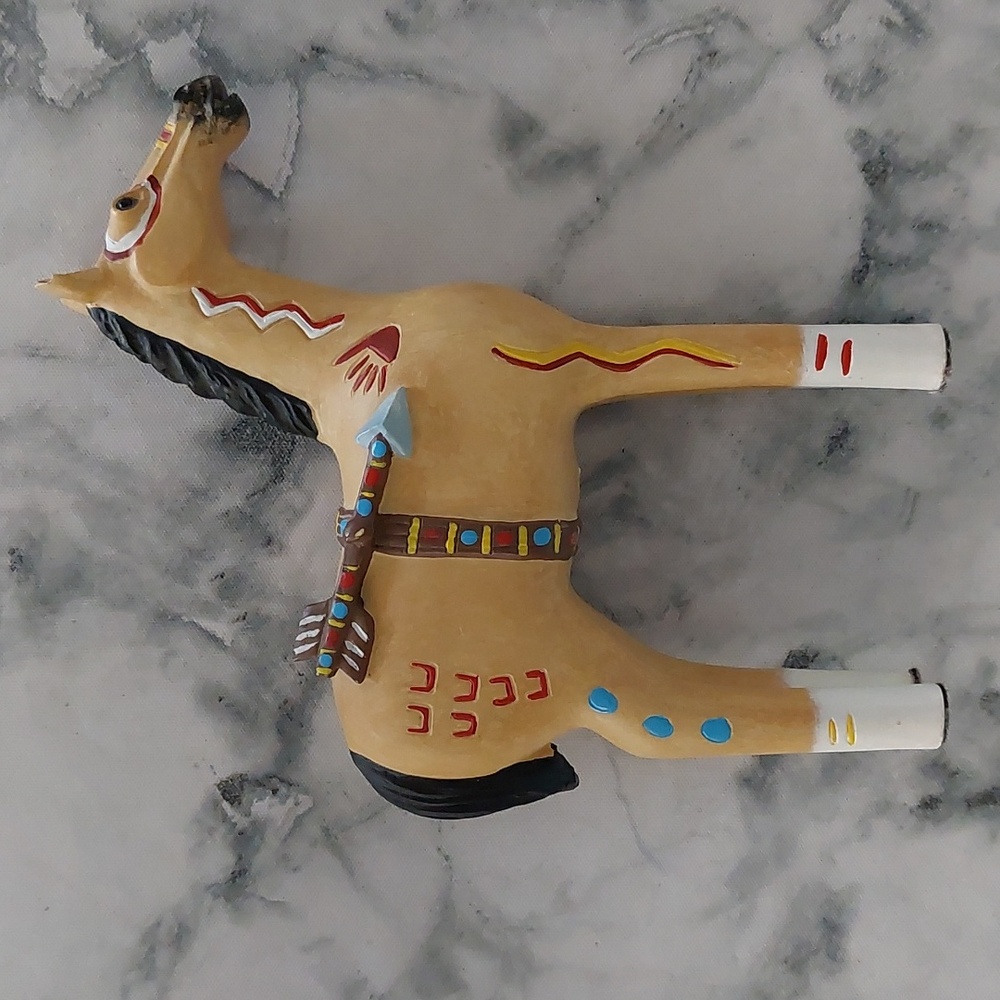 Storyteller Horse, Aztec Designed and Stamped Robert Shields